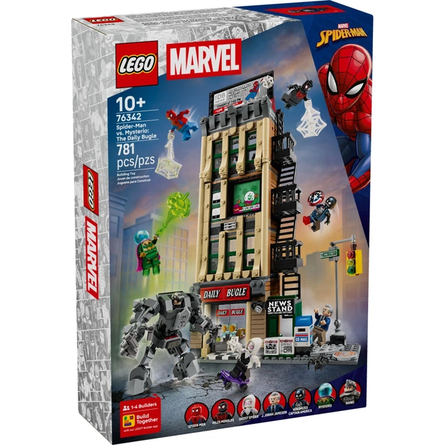 Конструктор LEGO Super Heroes Людина-павук проти Містеріо: Дейлі Б'юґл (76342) - зображення 1