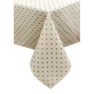 Скатертина Прованс Горох зелений Господиня 120х136 см (4823093451049) зображення 1