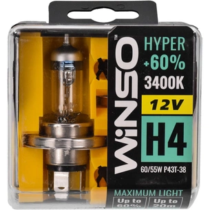 Автолампа WINSO H4 HYPER +60 60/55W (712430) зображення 1