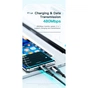 Дата кабель USB-C to USB-C 2.0m 100W Digital Display blue Essager (ES-XCTT1-YDA03) - зменшене зображення 6
