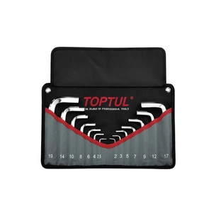 Ключ Toptul набір шестигранних Г-обр. 2-19мм 14шт. у чохлі (GPAQ1401) зображення 1