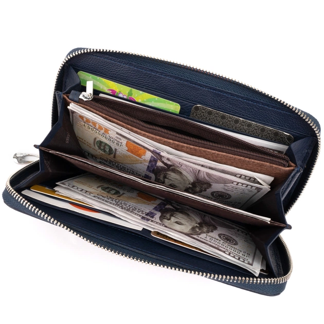 Кошелек ST Leather Темно-синий (19296) - изображение 7