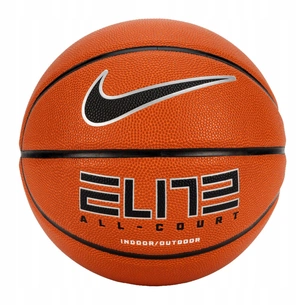 М'яч баскетбольний Nike Elite All Court 8P 2.0 Deflated помаранчевий, чорний, сріблястий Уні 6 N.100.4088.855.06 (887791395702) зображення 1
