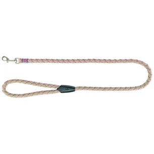 Повідець для собак Trixie Cavo S–M 1 м діаметр 12 мм рожево-пісочний (4053032677715) зображення 1