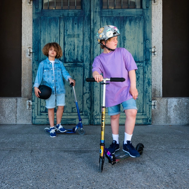 Самокат Micro Sprite LED Неохром (SA0237) - picture 10