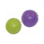 Масажний м'яч Toorx PVC 7,5 см Verde та 9 см Viola Набір 2 шт AHF-001 (932097) - preview 1