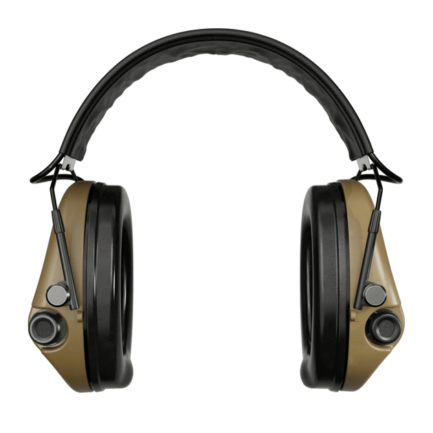 Тактичні навушники Sordin Supreme Mil AUX Slim HB Sand (74308-05-S) - picture 1