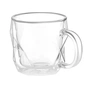 Набір чашок Ardesto BCH 450 мл 2 шт прозорий (AR2645BCH) - зменшене зображення 2