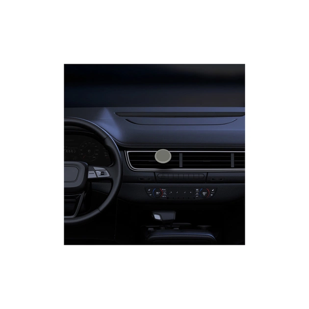 Універсальний автотримач Baseus Magnetic (на решітку) creamy-white (SUCC000102) - picture 9