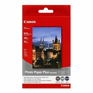 Фотопапір Canon 10x15 Photo Paper+ SG-201 (1686B015) зображення 1