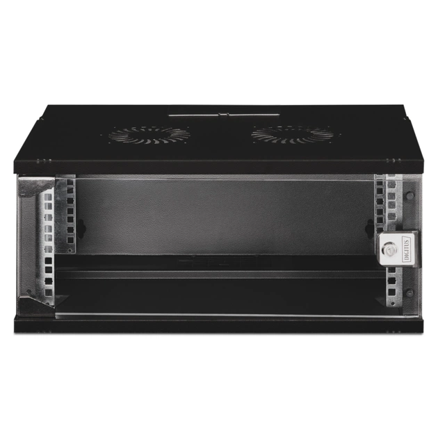 Шафа настінна Digitus 4U SOHO Pro 19" 540*400*240мм(Ш*Г*В), black (DN-49201) - зображення 6