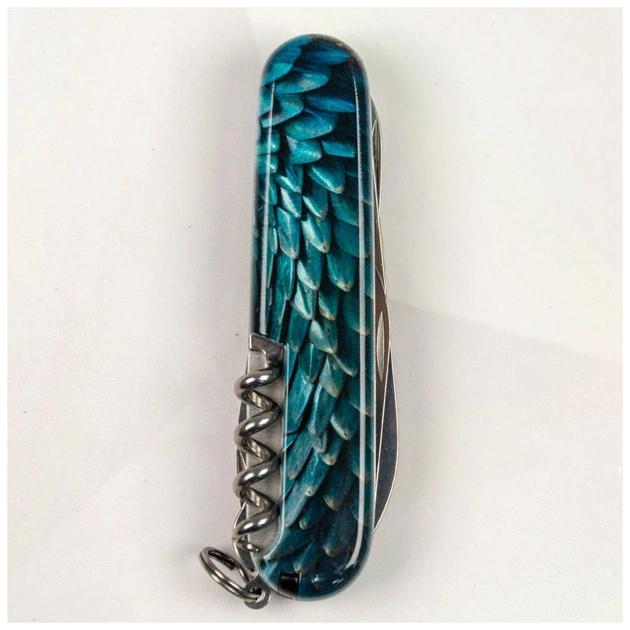 Ніж Victorinox Climber Zodiac Лазурний дракон (1.3703.3_Z3290p) - зображення 11