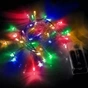 Гірлянда YES! Fun Нитка 41 LED Різнокольорова 2.8 м Статична На батарейках (975053) - зменшене зображення 3