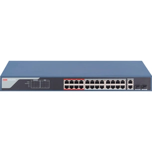 Комутатор мережевий Hikvision DS-3E1326P-EI зображення 1
