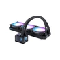 Система рідинного охолодження Alphacool Eisbaer Pro Aurora 360 CPU AIO (1019572) - зменшене зображення 2