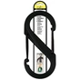 Карабін туристичний Nite ize Plastic Carb S Biner Size 10 NI678 All Black (4823082709496) - зменшене зображення 2