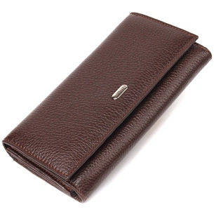 Гаманець Canpellini З натуральної шкіри Коричневий (21654) зображення 1