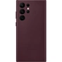Чохол до мобільного телефона Samsung Leather Cover Galaxy S22 Ultra Burgundy (EF-VS908LEEGRU) - зменшене зображення 1