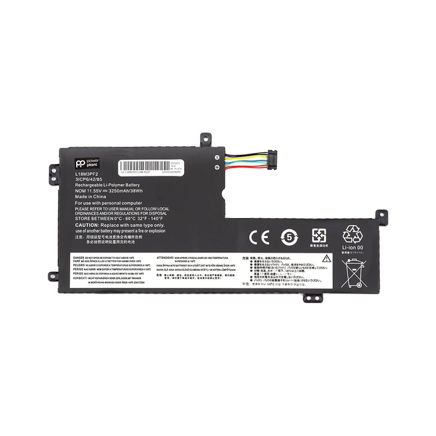 Аккумулятор для ноутбука LENOVO IdeaPad L340-15API (L18M3PF2) 11.55V 3250mAh PowerPlant (NB482139) - изображение 1