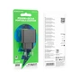 Зарядний пристрій BOROFONE BAS14A Erudite 1xUSB-C PD20W + 1xUSB QC3.0 Black (6941991104947) - уменьшенное изображение 6