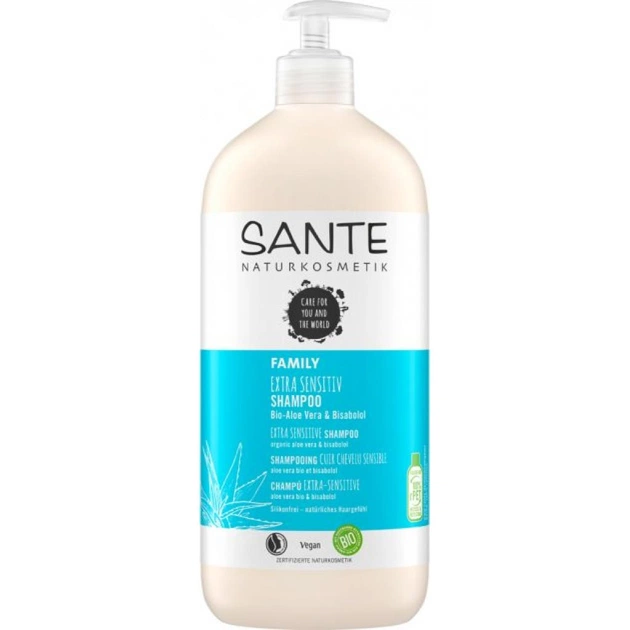 Шампунь Sante Extra Sensitive Алое вера та Бісаболол 950 мл (4025089085102) - зображення 1