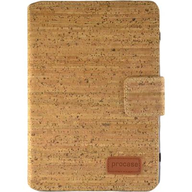 Чохол до планшета Pro-case унiверсальний Pro-case Cork case 7-8" beige (UNS-045) - изображение 1