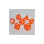 Набір кубиків для настільних ігор Games 7 Days Opaque 7 Dice Set - Orange (7 шт.) (g7dopaq03) - зменшене зображення 1