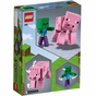 Конструктор LEGO Minecraft Свиня і малюк-зомбі 159 деталей (21157) - зменшене зображення 4