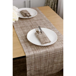 Доріжка на стіл Прованс Тереза Клітинка 40х140 (034450) зображення 1