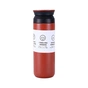 Термос Merlion Travel Tumbler 350 мл, подвійна кришка, червоний (SUS-304-350Red) - зменшене зображення 1