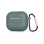 Чохол для навушників BeCover Silicon для Apple AirPods (3nd Gen) Deep Green (707179) - зменшене зображення 2