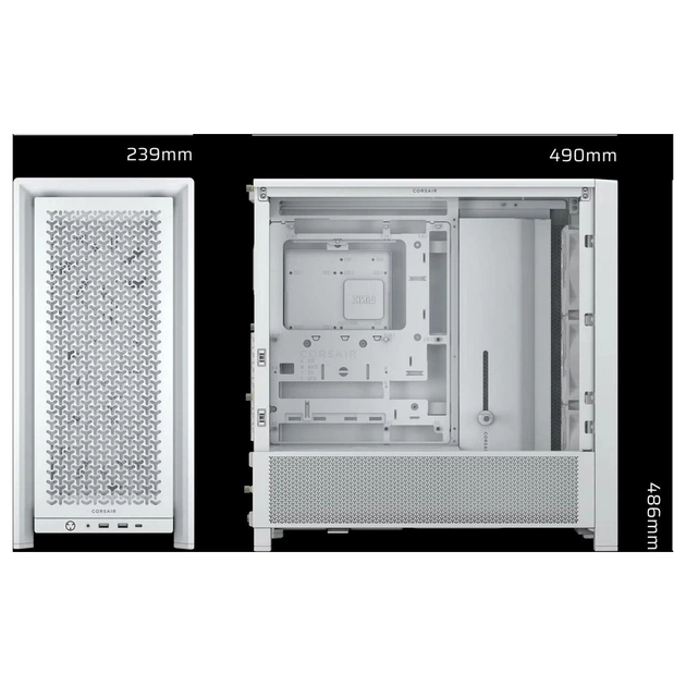 Корпус для ПК Corsair FRAME 4000D RS White (CC-9011313-WW) - picture 8