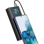 Батарея універсальна Baseus Amblight 30000mAh PD3.0/65W, QC3.0, Type-C, 4*USB (PPLG000101) - зменшене зображення 7