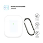 Чохол для навушників Armorstandart Ultrathin Silicone Case With Hook для Apple AirPods 2 Transparent (ARM59694) - зменшене зображення 2