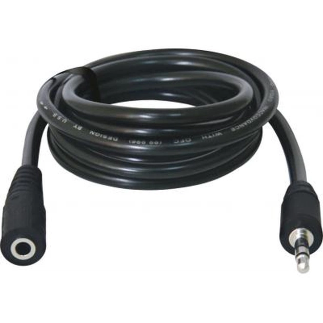 Кабель мультимедійний 3.5mm M to 3.5mm F 1.5m Defender (87511) - зображення 1