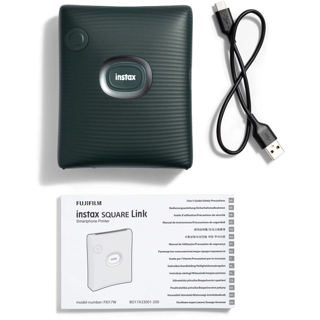 Сублімаційний принтер Fujifilm INSTAX SQ Link Green (16785482) - picture 6