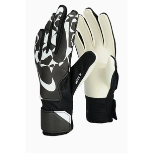 Воротарські рукавиці Nike NK GK MATCH JR - HO24 (HQ0258-010) дит 6 (17.6 см) Чорно/білі (197600447523) зображення 1