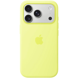 Чохол до мобільного телефона Apple Silicone iPhone 17 Pro Neon Yellow Model A3559 (MGFF4ZM/A) зображення 1