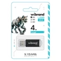 USB флеш накопичувач Wibrand 4GB Cougar BlackUSB 2.0 (WI2.0/CU4P1B) - зменшене зображення 2