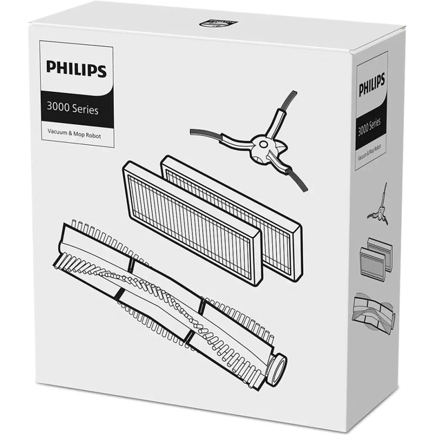 Насадка на пилосос Philips Комплект аксесуарів для робота-пилососа Philips серії 3000 (XV1433/00) - зображення 1