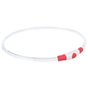 Нашийник для тварин Trixie Flash Light Ring USB мигаючий силіконовий червоний S–M 40 см/8 мм (4053032433908) - зменшене зображення 1