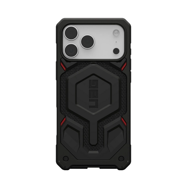 Чохол до мобільного телефона UAG iPhone 17 Pro Max Monarch Pro MagSafe Kevlar Black (114514113940) - зображення 1
