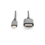 Кабель мультимедийный USB-C to HDMI M 1.8m UHD 4K Digitus (DA-70821) - уменьшенное изображение 3