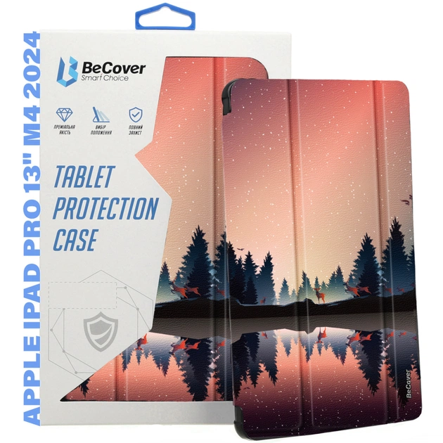 Чехол для планшета BeCover Smart Case Apple iPad Pro 13" M4 2024 Dusk (711648) - изображение 1