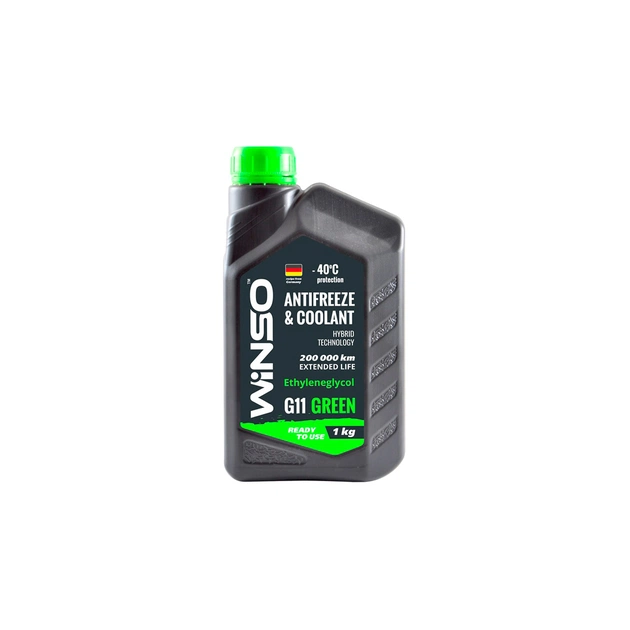Антифриз WINSO WINSO GREEN G11 green 1kg (880960) - изображение 1