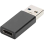 Перехідник USB-A to USB-C (M/F) 3A 5GB ver.3.0 Digitus (AK-300524-000-S) - уменьшенное изображение 5
