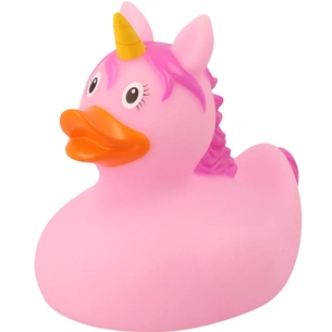 Іграшка для ванної Funny Ducks Качка Єдиноріг рожевий (L2042) зображення 1