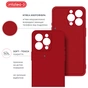 Чохол до мобільного телефона Intaleo SoftShell Apple iPhone 15 Pro Max Red (1283126585395) - зменшене зображення 5