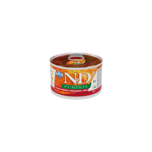 Консервы для собак Farmina N&D Grain Free Pumpkin Chicken Puppy Mini 140 г (8606014105711) - изображение 1