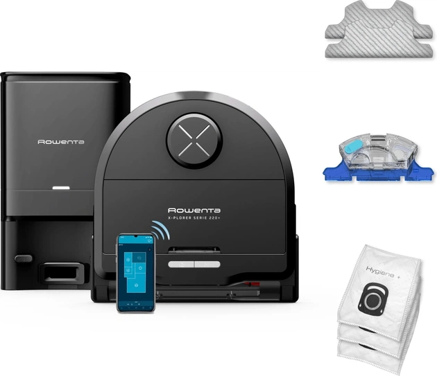 Робот-пилосос Rowenta X-Plorer Serie 220+ RR9485WH - зображення 3